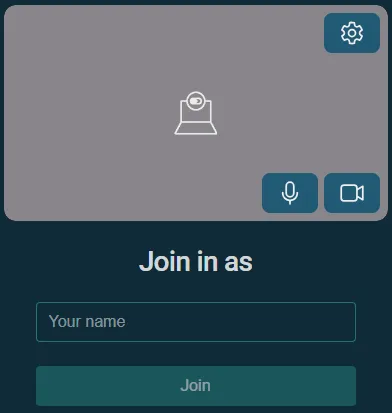 Example showing how to join a MeetMe meeting